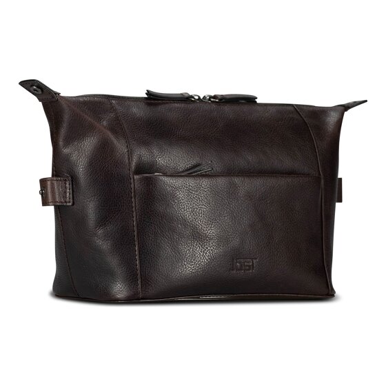 Jost London Toiletry bag Genuine Leather 25 cm
