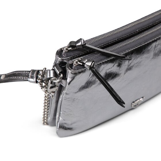 PINKO Double Mini Clutch bag Leather 20 cm