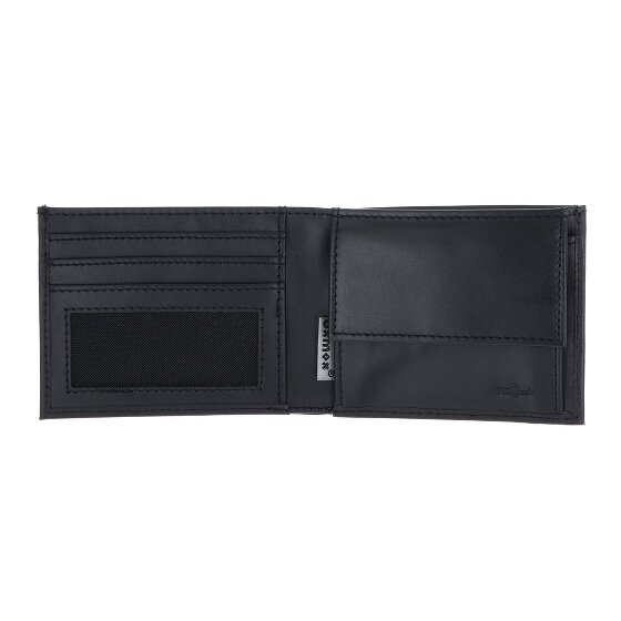 oxmox Leather Wallet RFID protection Genuine Leather 11 cm