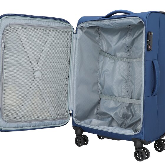 d&n Travel Line 6404 4 Roll Trolley 68 cm