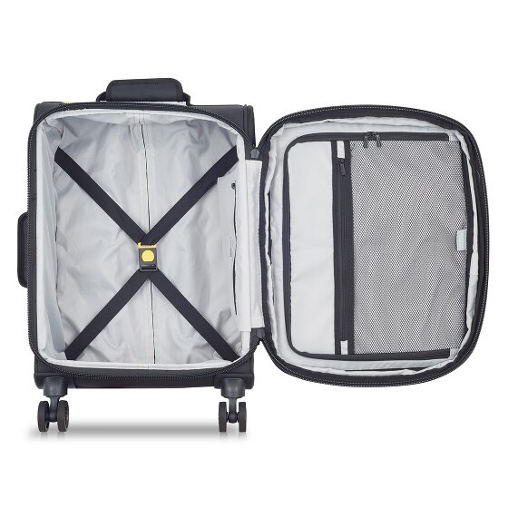 Delsey Paris Maubert 2.0 4 wheels Cabin trolley 55 cm with expansion pleat