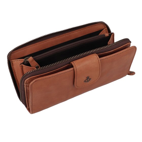 Harbour 2nd Anchor Love Wallet RFID protection Leather 19 cm