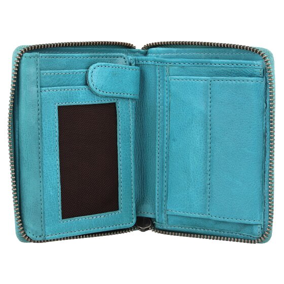Greenburry Vintage Washed wallet leather 10 cm