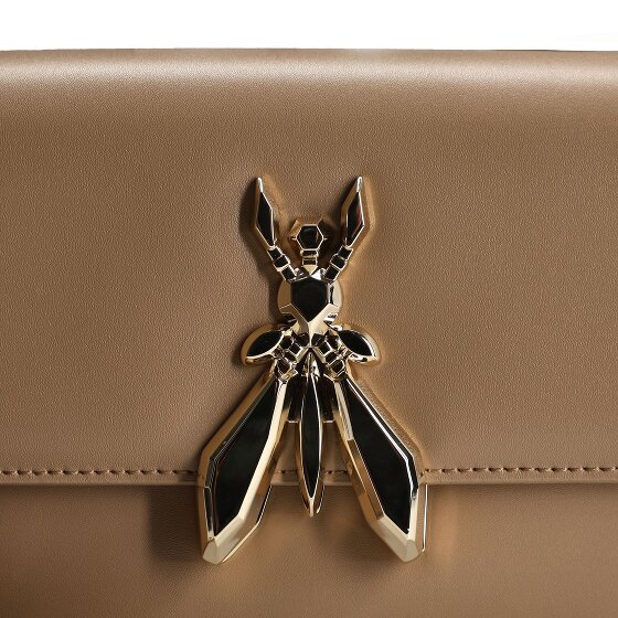 Patrizia Pepe Essential Fly Shoulder Bag Genuine Leather 22 cm