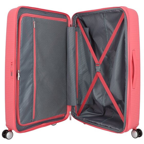 American Tourister Soundbox 4 wheels Trolley 77 cm Expandable