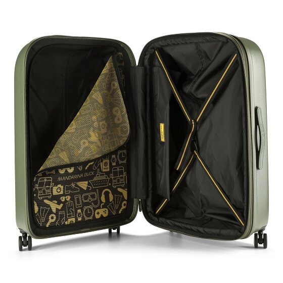 Mandarina Duck Logoduck + 4 wheels Trolley L 75 cm