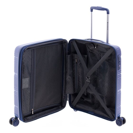 Gladiator 0800 4 wheels Trolley 55 cm with expansion pleat