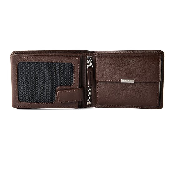 Braun Büffel Golf 3.0 Wallet RFID protection Leather 12 cm