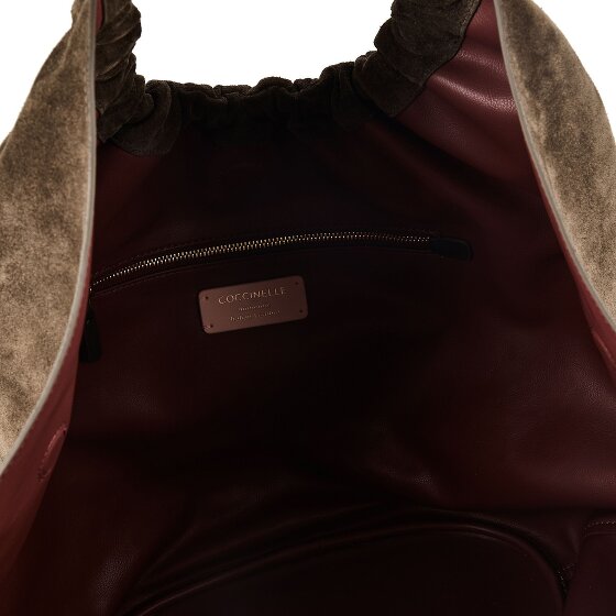 Coccinelle Smash Shopper Bag Genuine Leather 35 cm