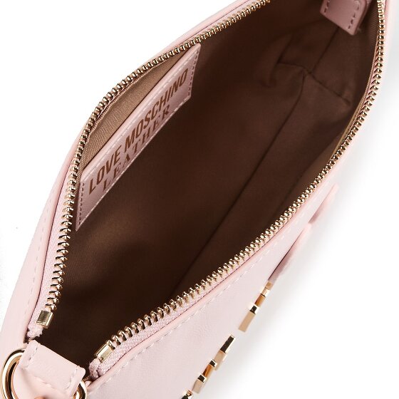 Love Moschino Cipria Shoulder Bag Genuine Leather 25 cm