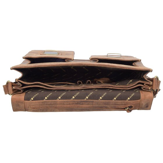 Greenburry Vintage briefcase leather 40 cm