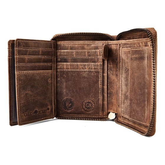 Greenburry Hecht Wallet Leather 10 cm