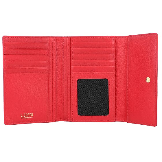 L.Credi Evelyn Wallet RFID protection Genuine Leather 14.5 cm
