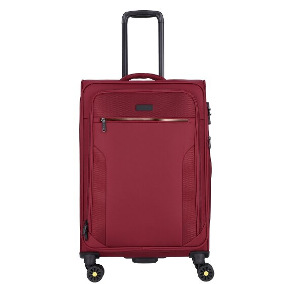 d&n Travel Line 9704 4 wheels Trolley M 68 cm with expansion pleat