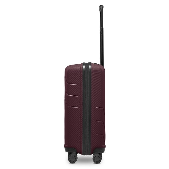 Redolz Essentials 17 4-wheel cabin trolley 55 cm soft-pocket laptop compartment