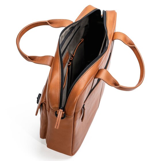 Farmhood Memphis Briefcase Leather 39 cm Laptop compartment Farmhood Memphis Briefcase Leather 39 cm Laptop compartment