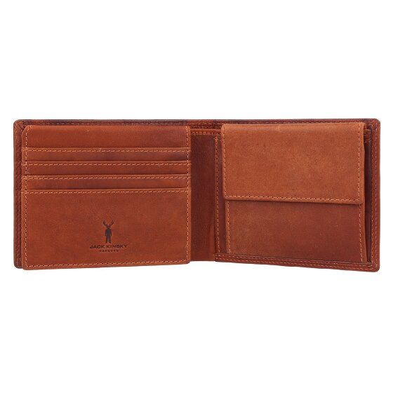 Jack Kinsky Montreal Wallet RFID protection Leather 12 cm