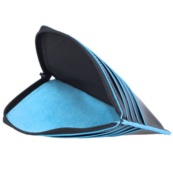 Piquadro Blue Square credit card case RFID leather 12 cm