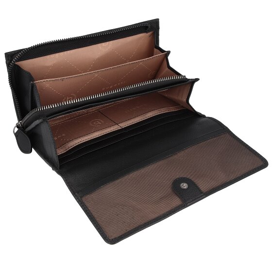 Bugatti Bella Wallet RFID protection Leather 19 cm