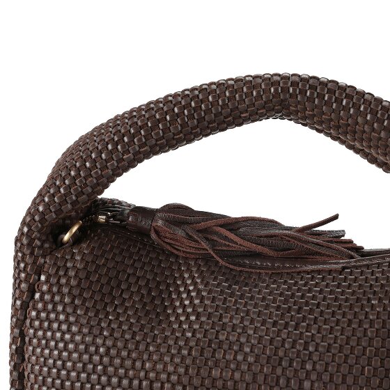 Harbour 2nd Fashion Lights Shoulder Bag Genuine Leather 28 cm