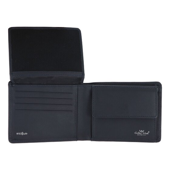 Golden Head Polo Wallet RFID protection Genuine Leather 12 cm