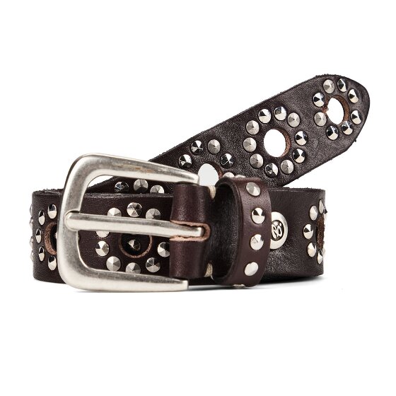 b.belt Studded belt Genuine Leather