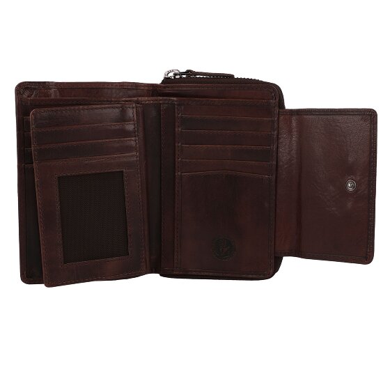 Greenburry Newport Wallet RFID protection Leather 14 cm