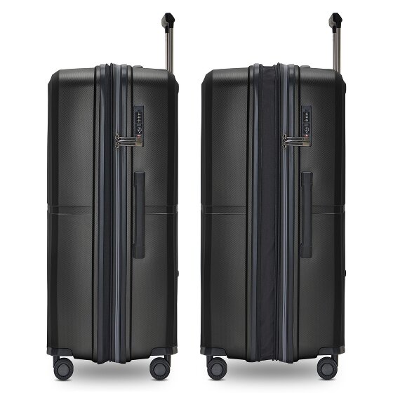 Pactastic Collection 01 4 wheels Trolley L 76 cm with expansion pleat