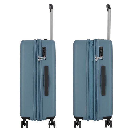 American Tourister Dynabelt 4 wheels Trolley 66 cm with expansion pleat