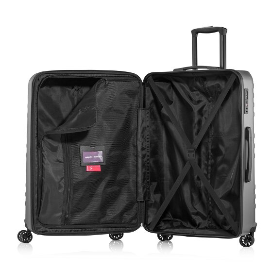Pack Easy Mena 4 wheels Trolley 75 cm with expansion pleat