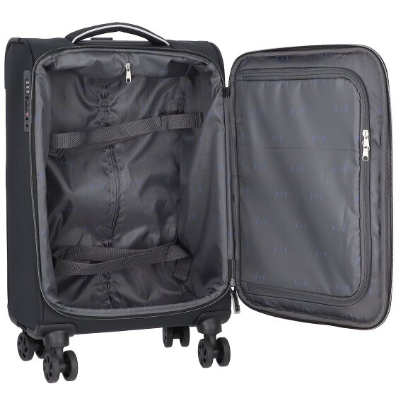 d&n Travel Line 9204 4 wheels Cabin suitcase 55 cm