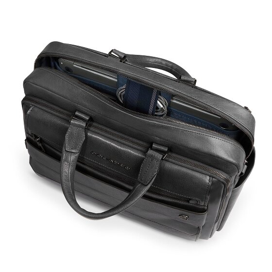 Piquadro Solm Briefcase Leather 42 cm Laptop compartment