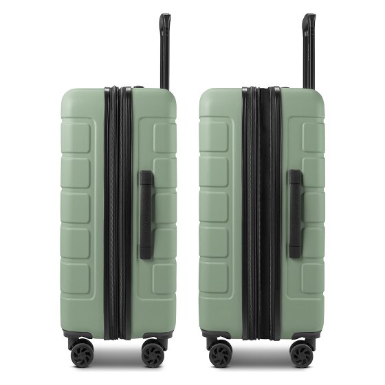 Saxoline Miami 4 wheels Trolley M 65 cm with expansion pleat