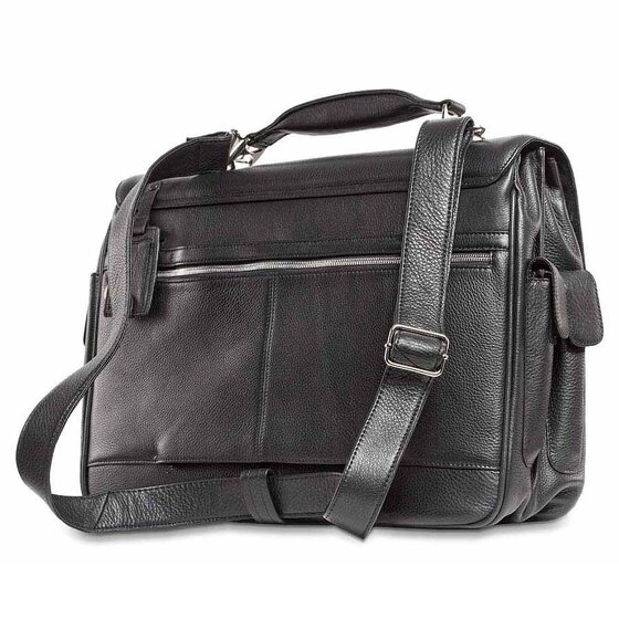 Piquadro Mode briefcase leather 43 cm laptop compartment