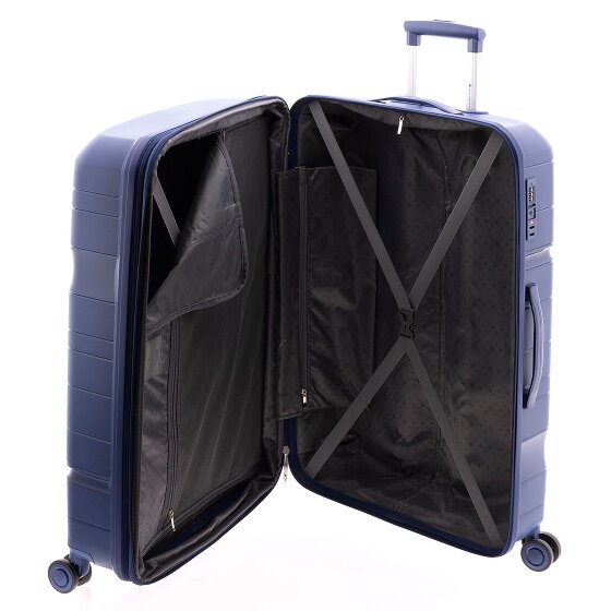 Gladiator 3800 4 wheels Trolley 77 cm with expansion pleat