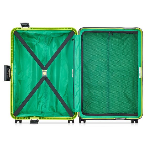 Delsey Paris x United Colors of Benetton Color Block Hardside 4-wheel trolley 67 cm