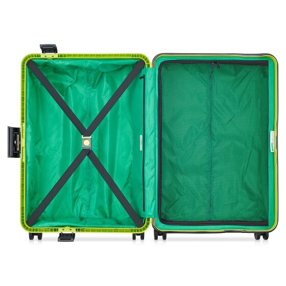 Delsey Paris x United Colors of Benetton Color Block Hardside 4-wheel trolley 67 cm