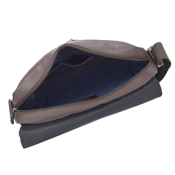 Esquire Sydney Messenger leather 40 cm laptop compartment