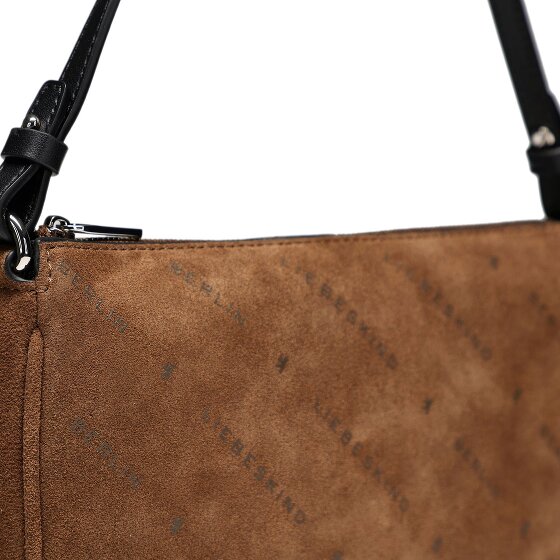 Liebeskind Monogram Shoulder Bag Leather 23.5 cm
