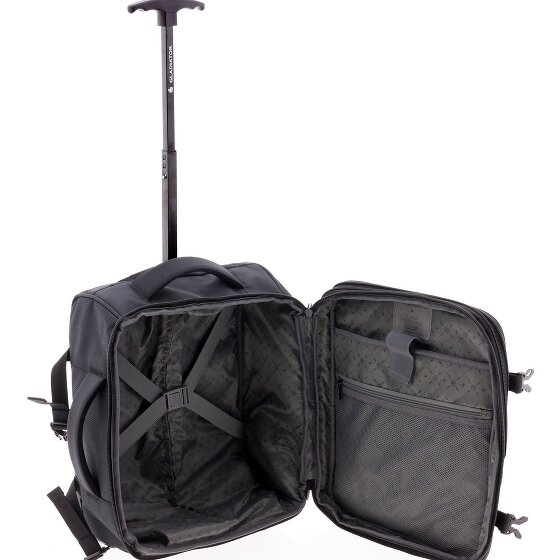 Gladiator 1400 2 wheels Backpack trolley 40 cm Laptop compartment with expansion pleat