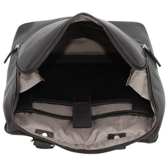 Harold's Campo backpack leather 35 cm laptop compartment