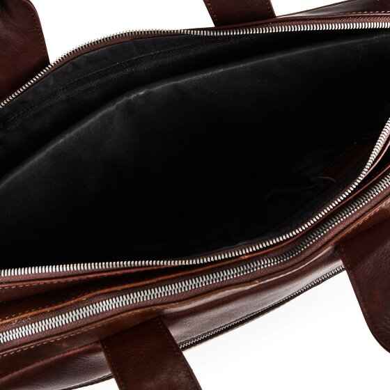Plevier Jimmy Briefcase Genuine Leather 31 cm Laptop compartment