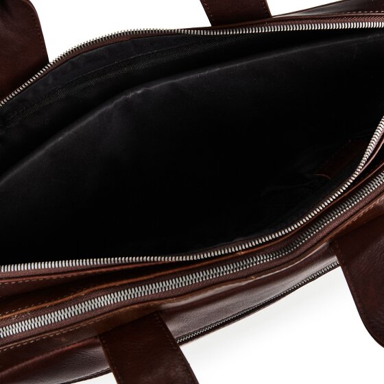 Plevier Jimmy Briefcase Genuine Leather 31 cm Laptop compartment