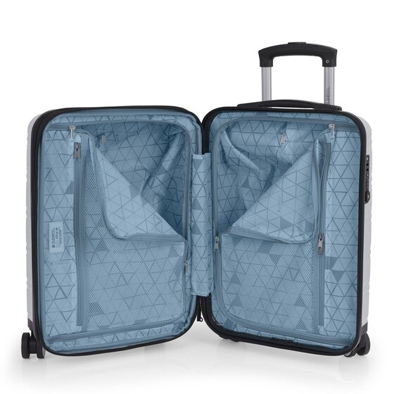 Gabol Uyiko 4 wheels Cabin trolley 54 cm with expansion pleat