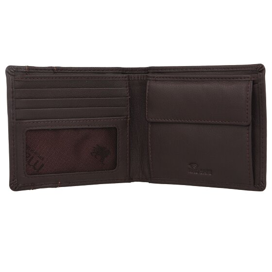 mano Don Leonardo wallet RFID leather 11 cm