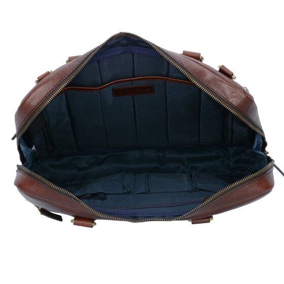 Leonhard Heyden Cambridge briefcase leather 37 cm laptop compartment