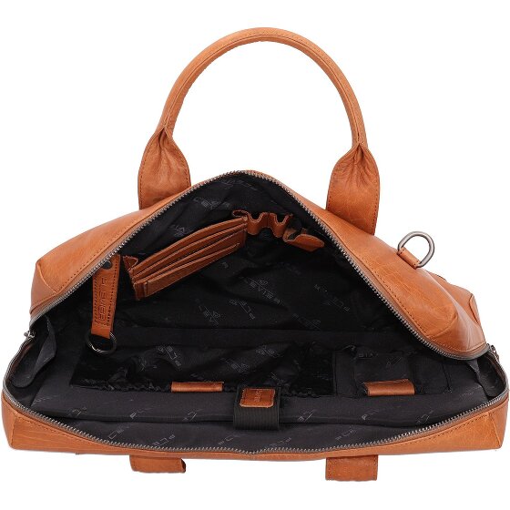 Plevier Rock Basalt Briefcase Leather 41 cm Laptop compartment