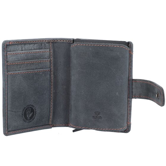 Greenburry Vintage Original wallet RFID leather 8 cm
