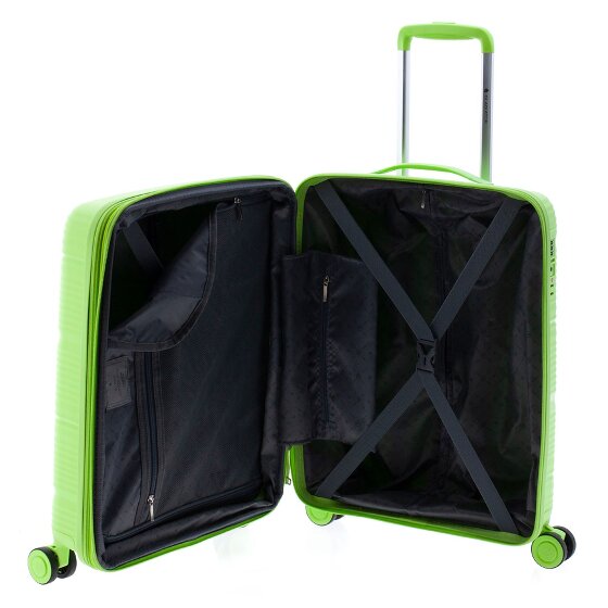 Gladiator 0800 4 wheels Cabin trolley 55 cm with expansion pleat