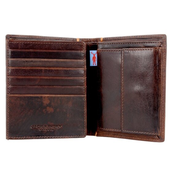 Jack Kinsky Colombo 200 wallet leather 10 cm